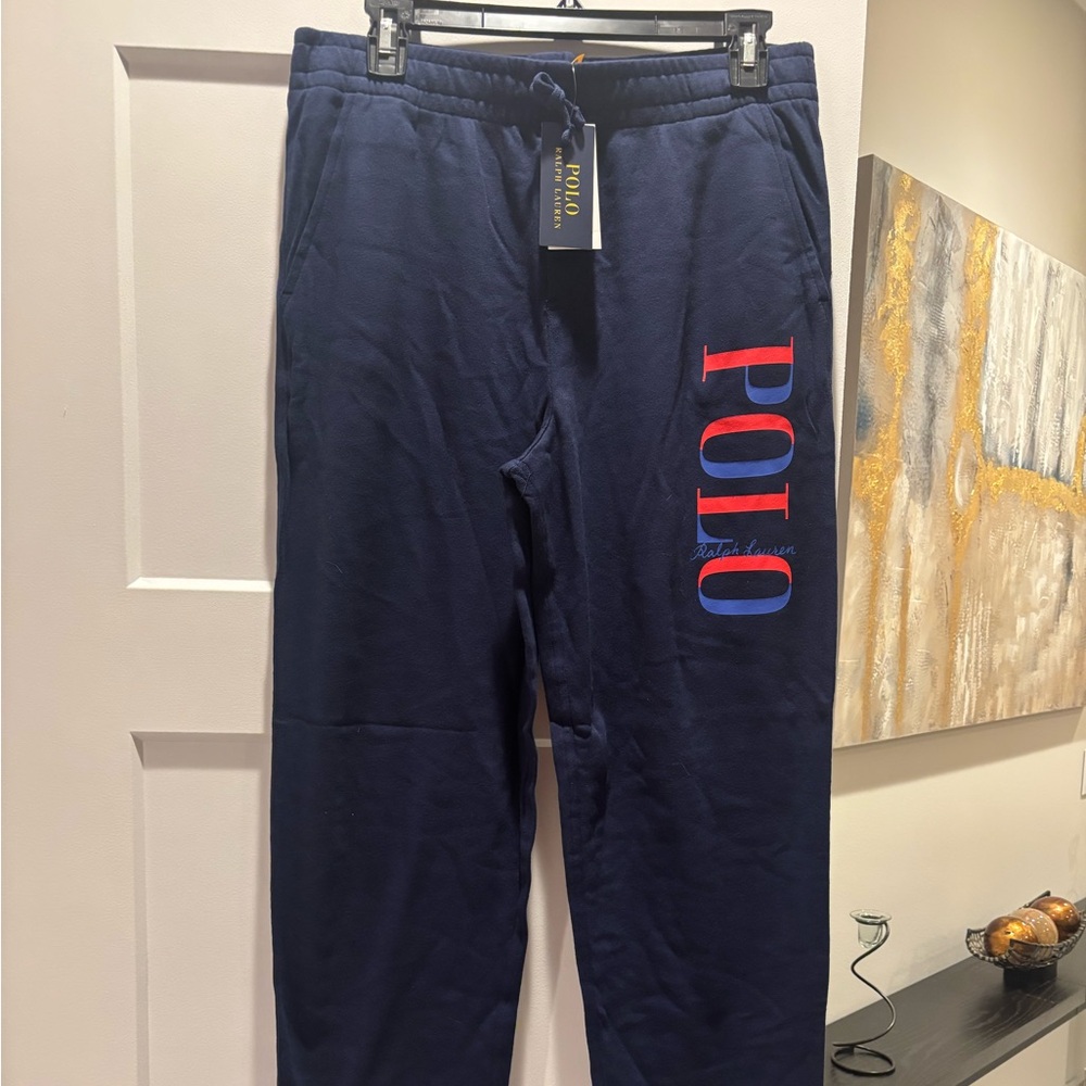 Polo Ralph Lauren Navy Sweatpants joggers NWT